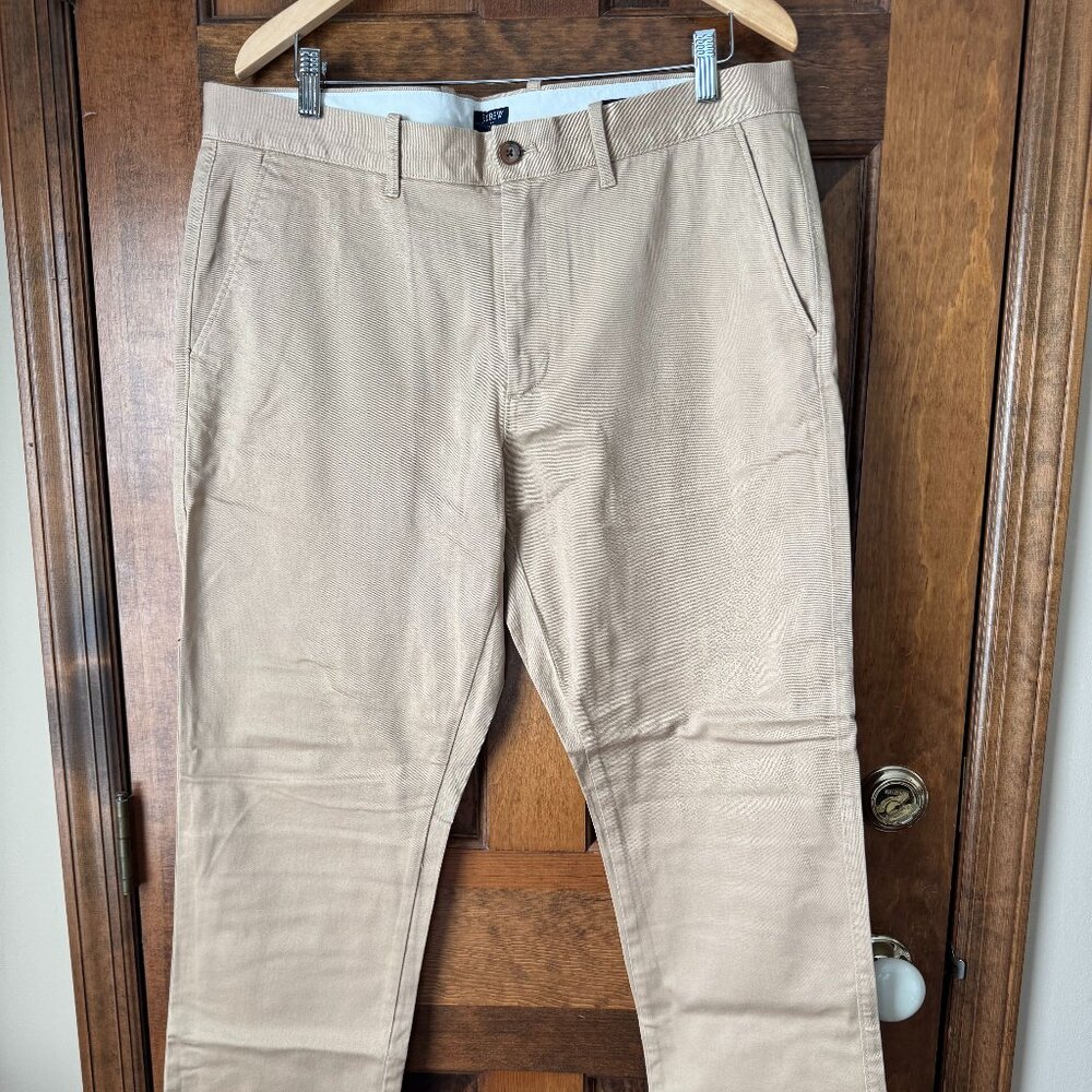 J. Crew Flex Khaki Pants 36/30